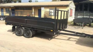 12x7 Tabletop Flatbed Trailer with 2800kgs ATM