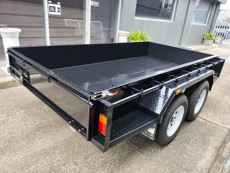 10×5 Powder Coated Tandem Trailer without cage 2000kgs