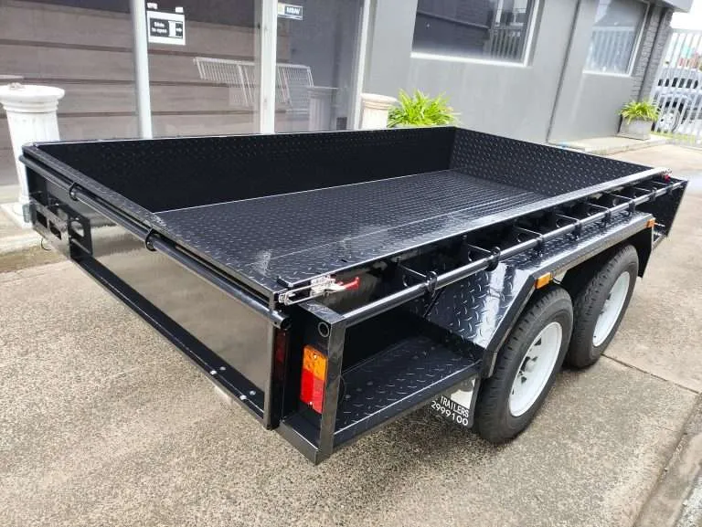 10×5 Powder Coated Tandem Trailer without cage 2000kgs